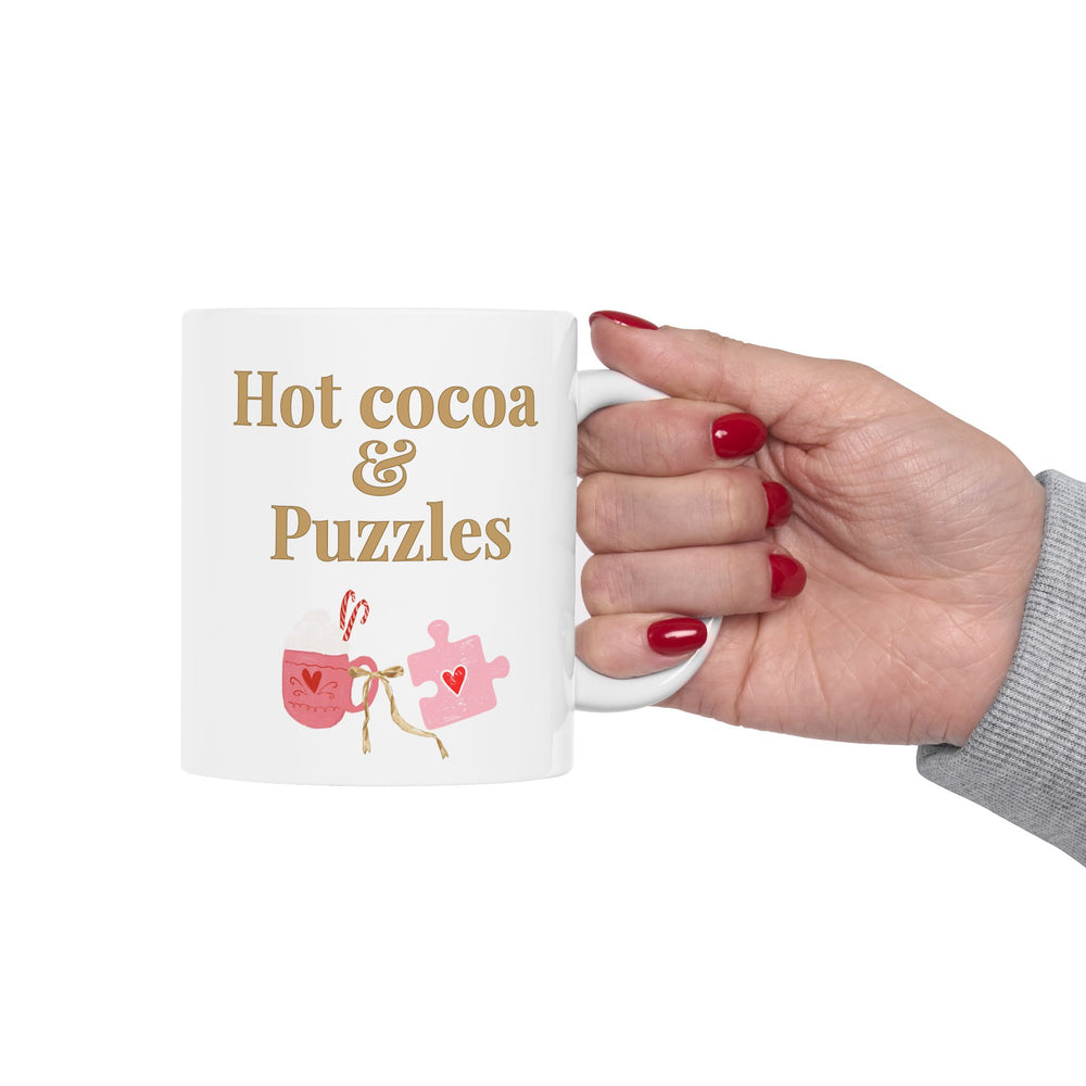 
                  
                    Hot cocoa & puzzles Mug
                  
                