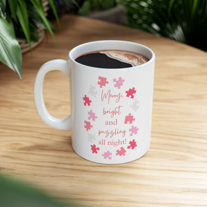 
                  
                    Merry Bright and Puzzling all night Ceramic Mug
                  
                