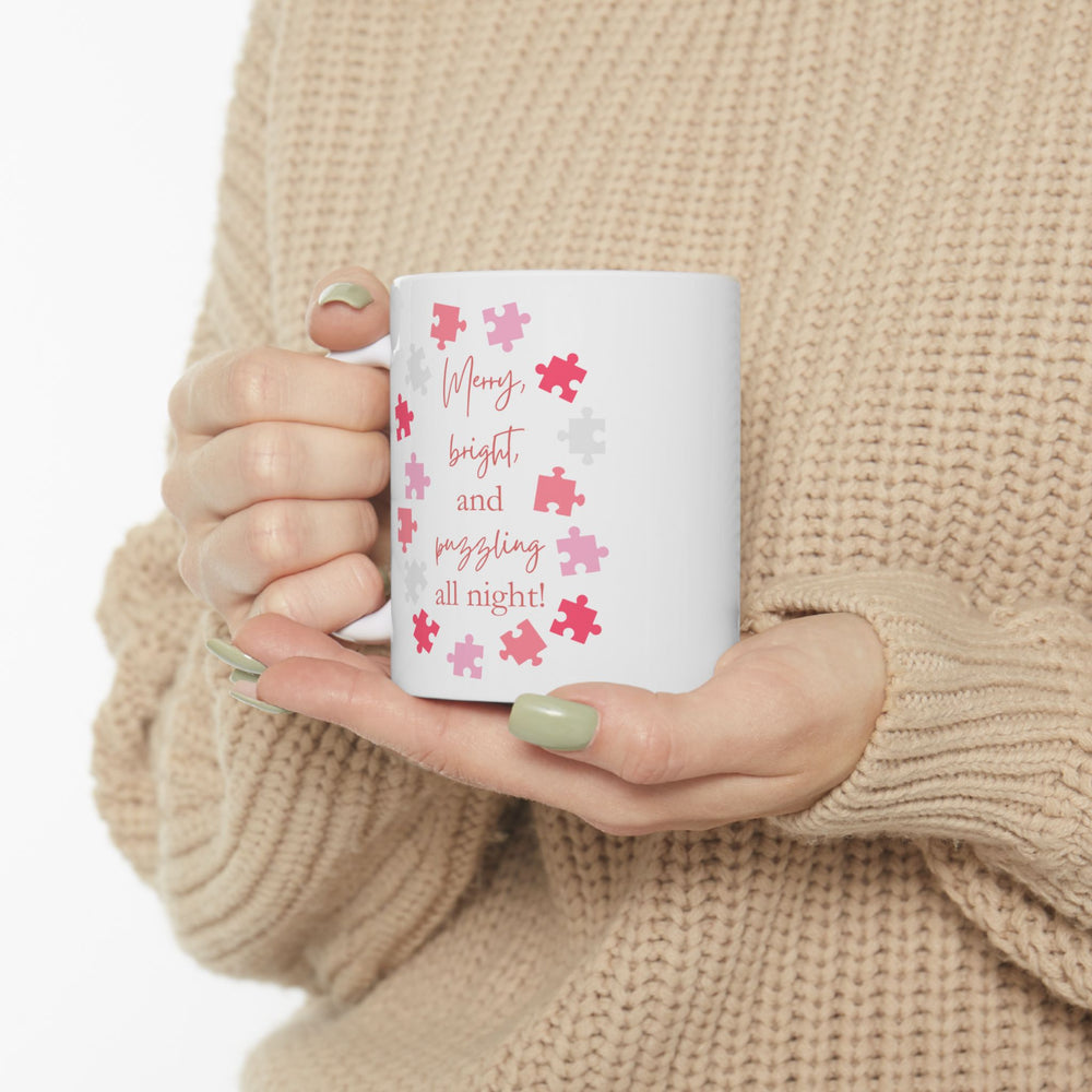 
                  
                    Merry Bright and Puzzling all night Ceramic Mug
                  
                