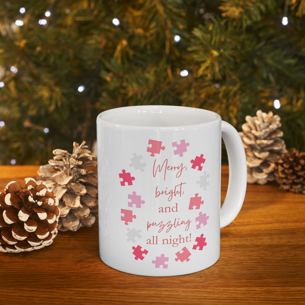 
                  
                    Merry Bright and Puzzling all night Ceramic Mug
                  
                