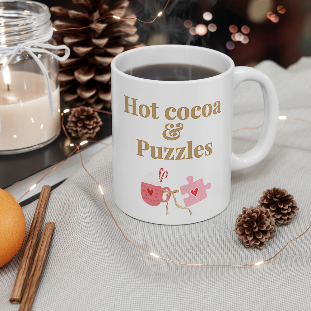 
                  
                    Hot cocoa & puzzles Mug
                  
                